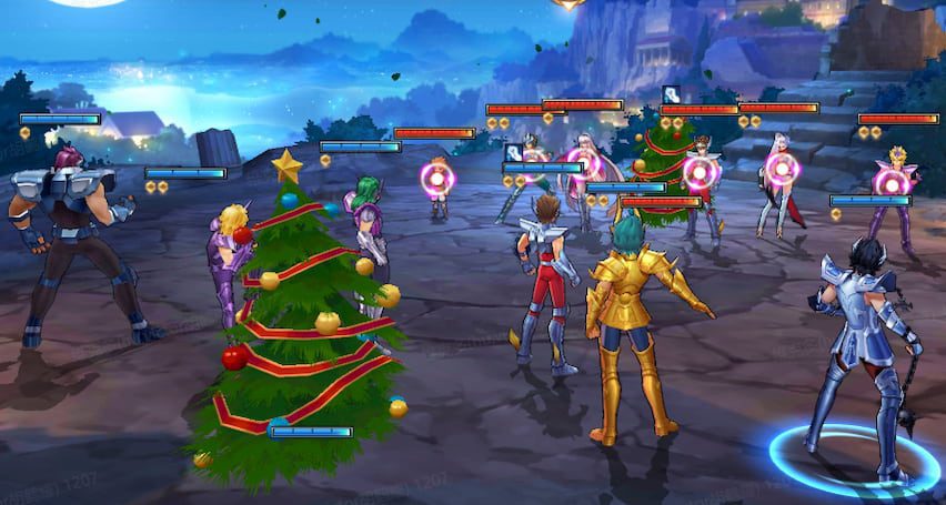 Saint Seiya Awakening: Knights of the Zodiac Christmas Updates