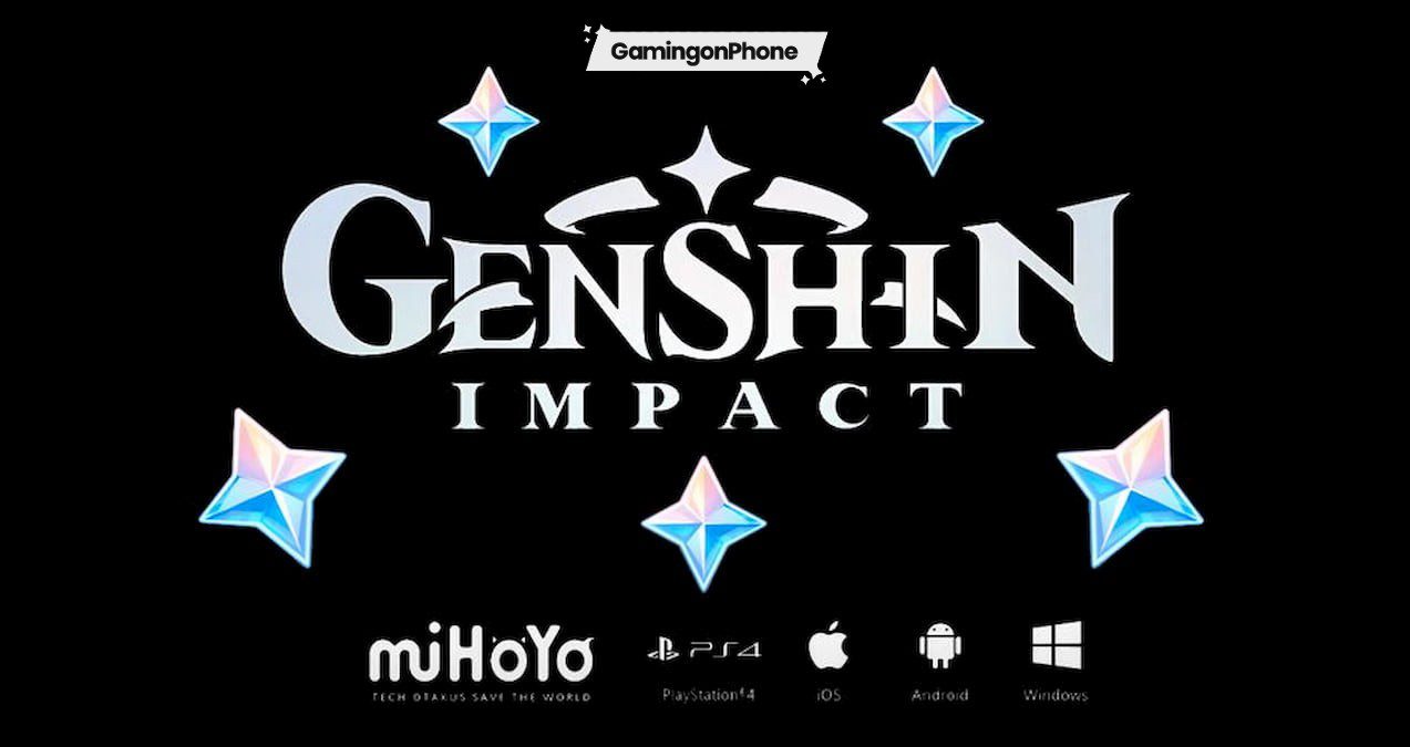 800 Primogems for free Genshin Impact