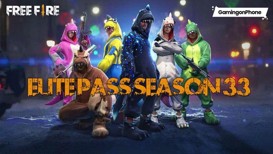 Free Fire Season 33 Elite Pass New Bundles Weapons And More