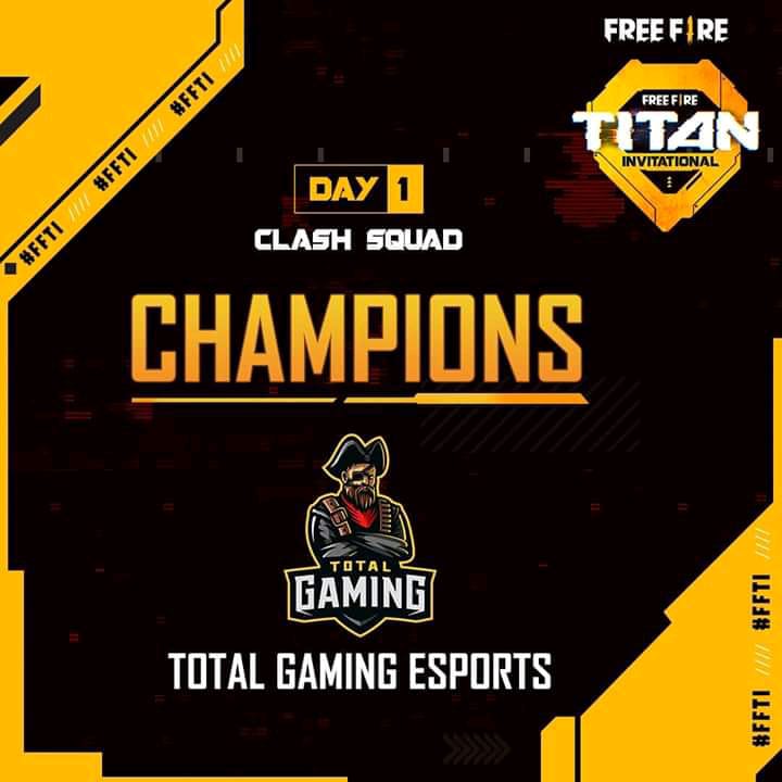Free Fire Titan Invitational winners