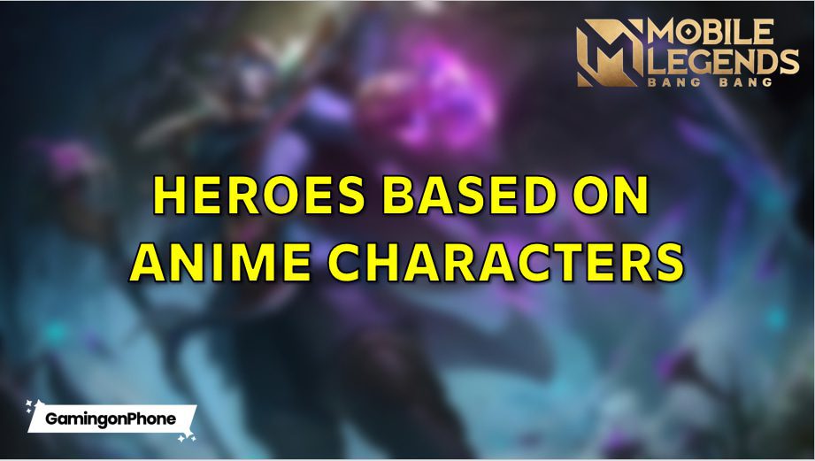 Mobile Legends: List of Heroes based on Anime characters