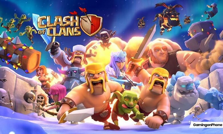 Clash of Clans, Clash of Clans balance changes August 2021, iOS 11 Android 5.0, Clash of Clans minigame, Clash of Clans Champion skins, Clash of Clans phishing, Clash of Clans 3D Town Hall 2, Clash of Clans Happy New Year 2023 challenge, Clash of Clans next update, clash of clans clan member notes