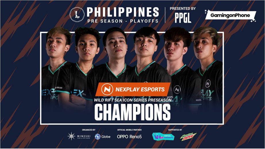 Nexplay Esports is crowned as the Wild Rift SEA Icon Series: Preseason  Philippines champions