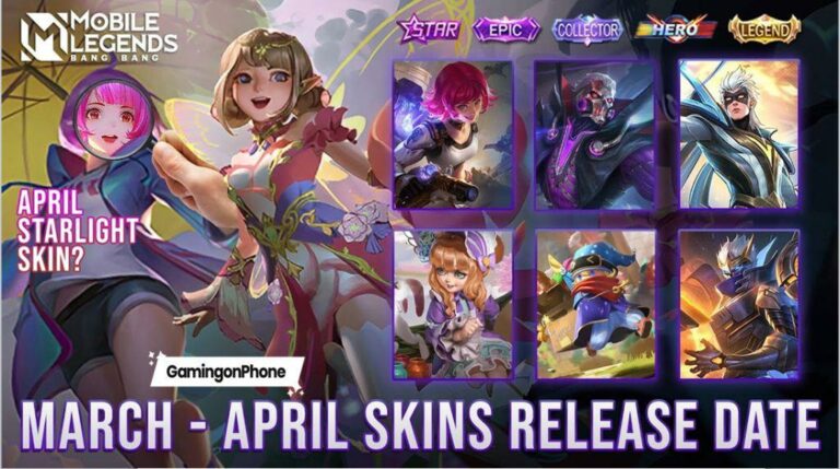 Mobile Legends: 5 upcoming hero skins of March and April 2021