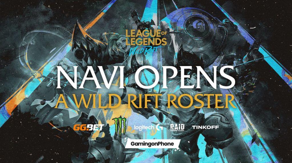 Natus Vincere Wild Rift roster 2021