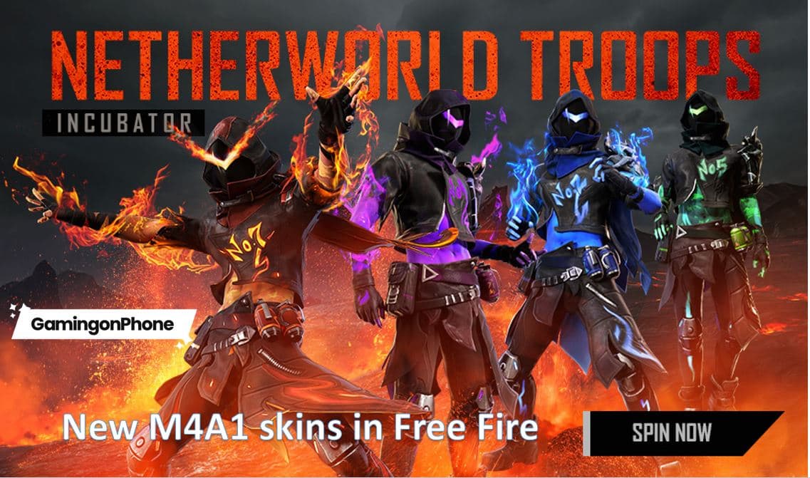 Free Fire Netherworld M4A1