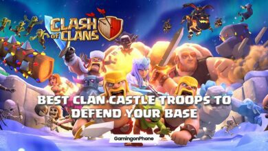 Clash of Clans best clan castle troops to defend