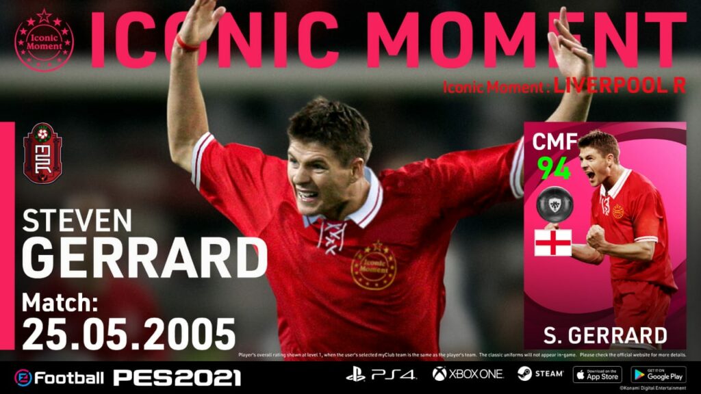 Liverpool Iconic Moments PES 2021