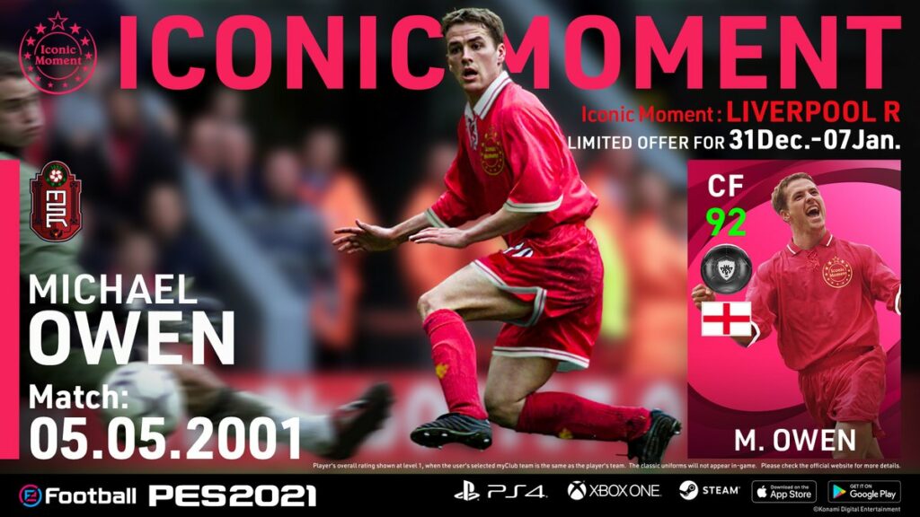 Liverpool Iconic Moments PES 2021