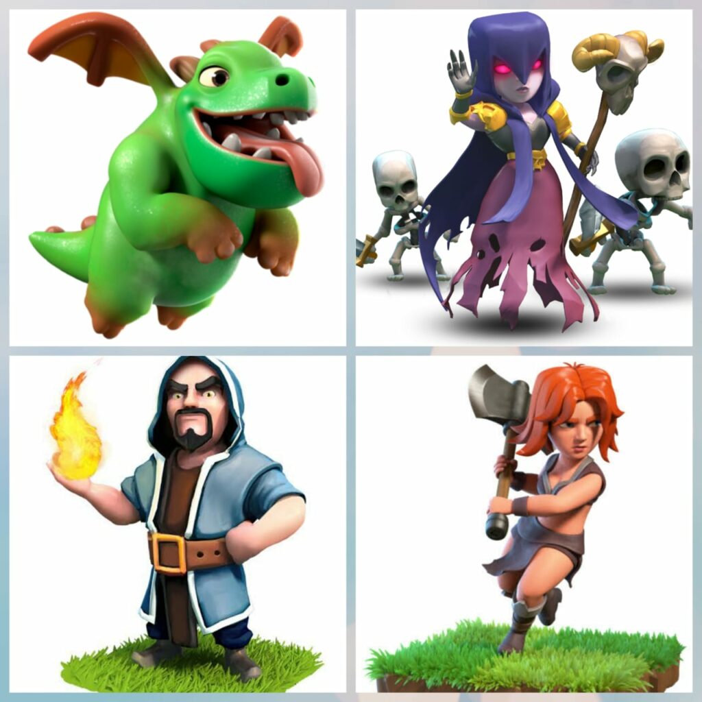 Clash of Clans best clan castle troops to defend