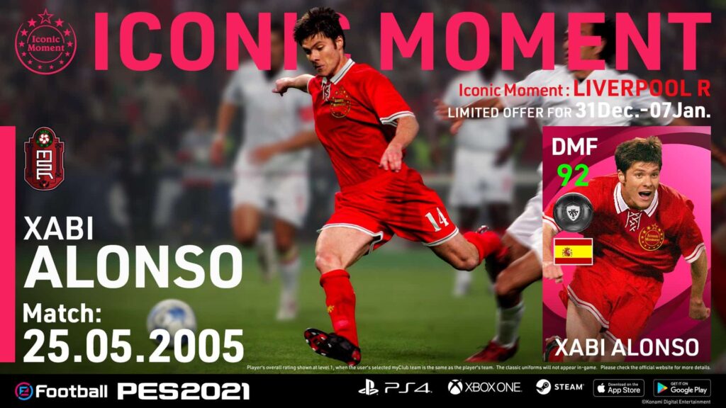 Liverpool Iconic Moments PES 2021