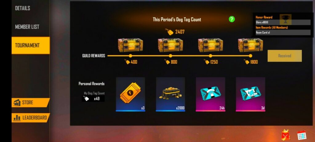 Free Fire Dog Tags tips