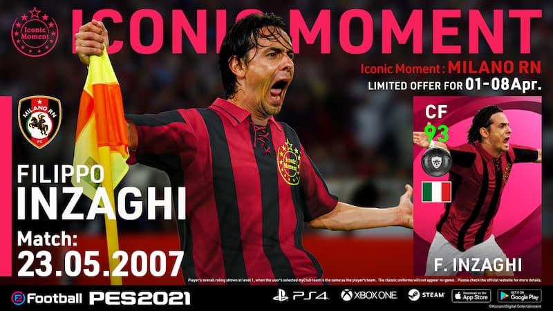 PES 2021 AC Milan Iconic Moments