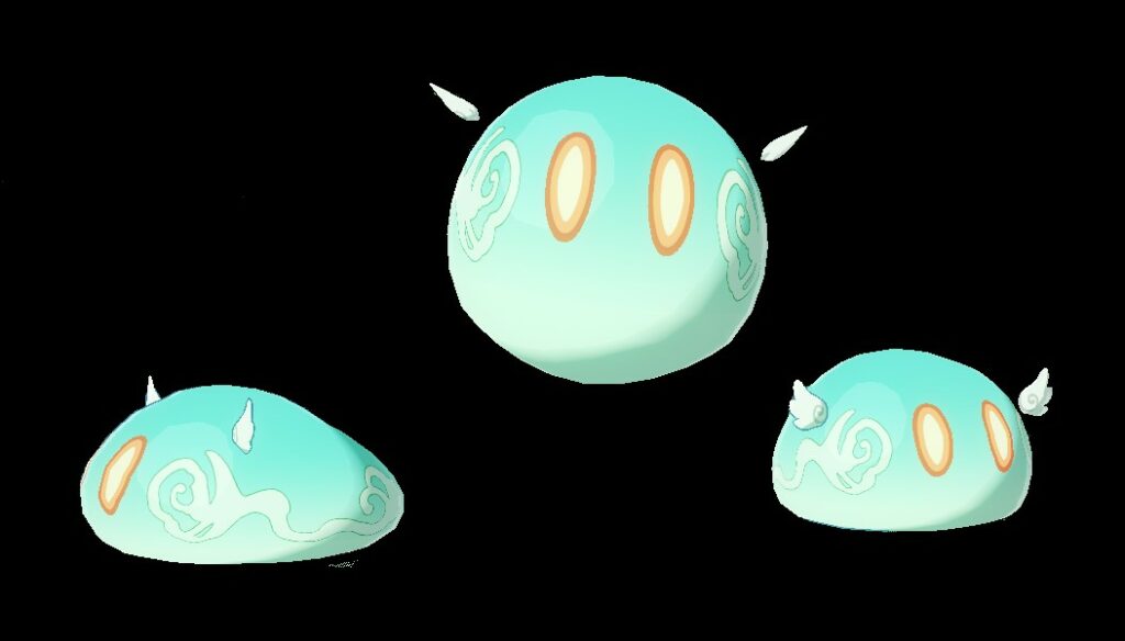 genshin impact slime bean bag