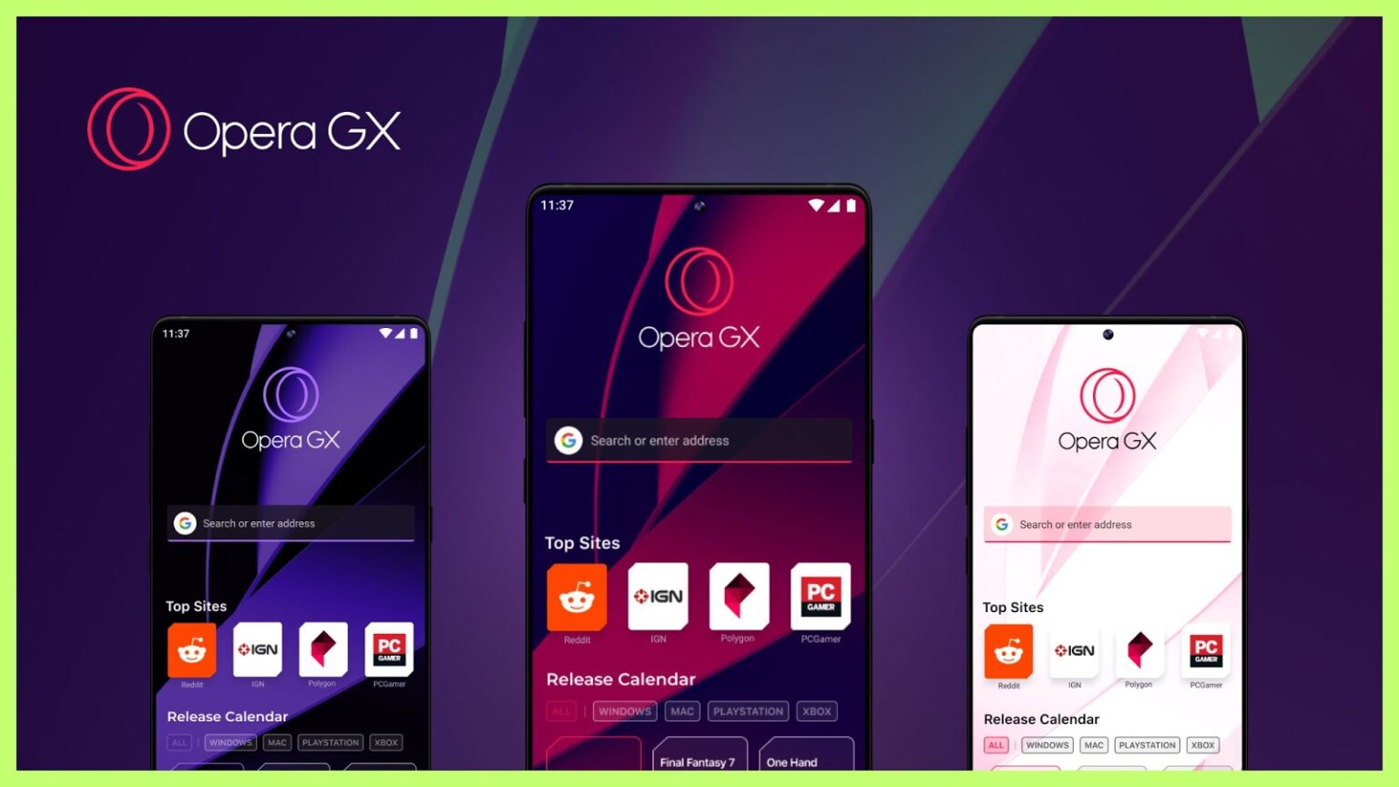 Opera GX: The world's first mobile gaming browser is now launched on ...