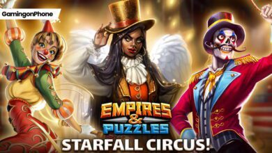 Empires & Puzzles Starfall Circus event