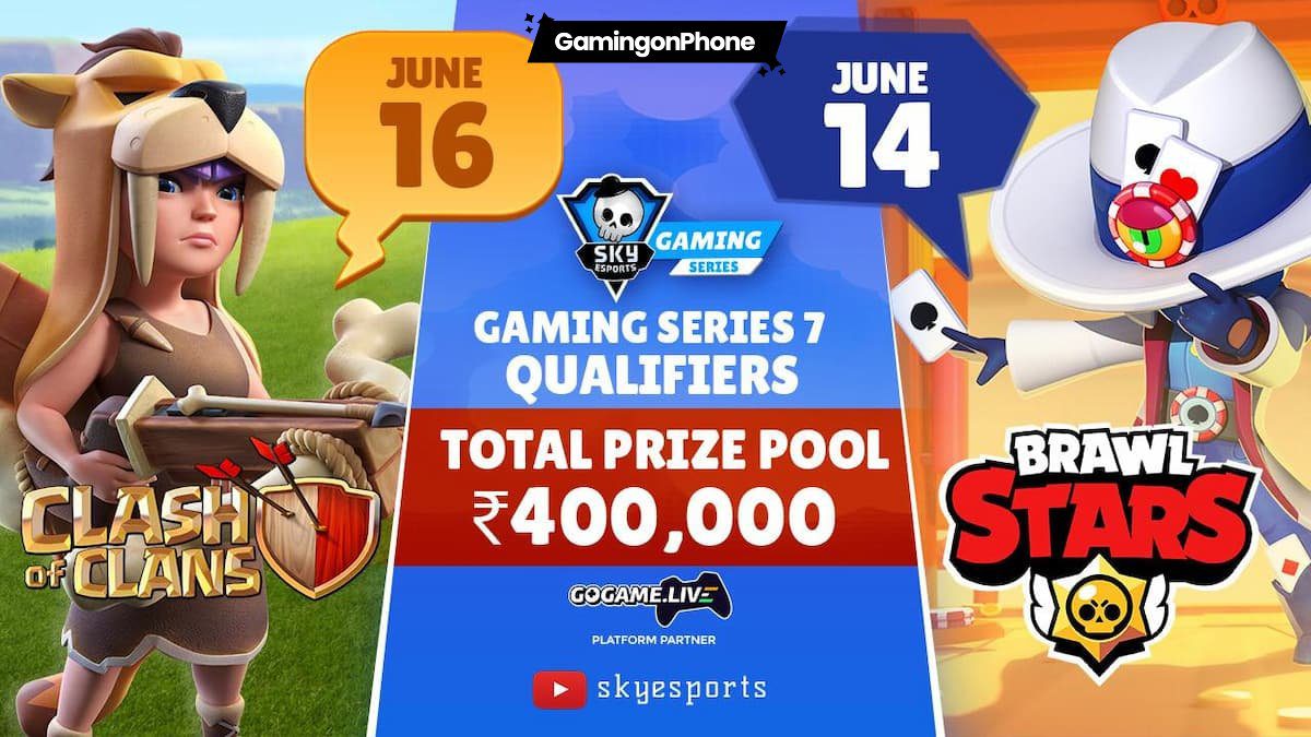 Skyesports Gaming Series 7 To Feature Clash Of Clans And Brawl Stars - how to get brawl stars clan