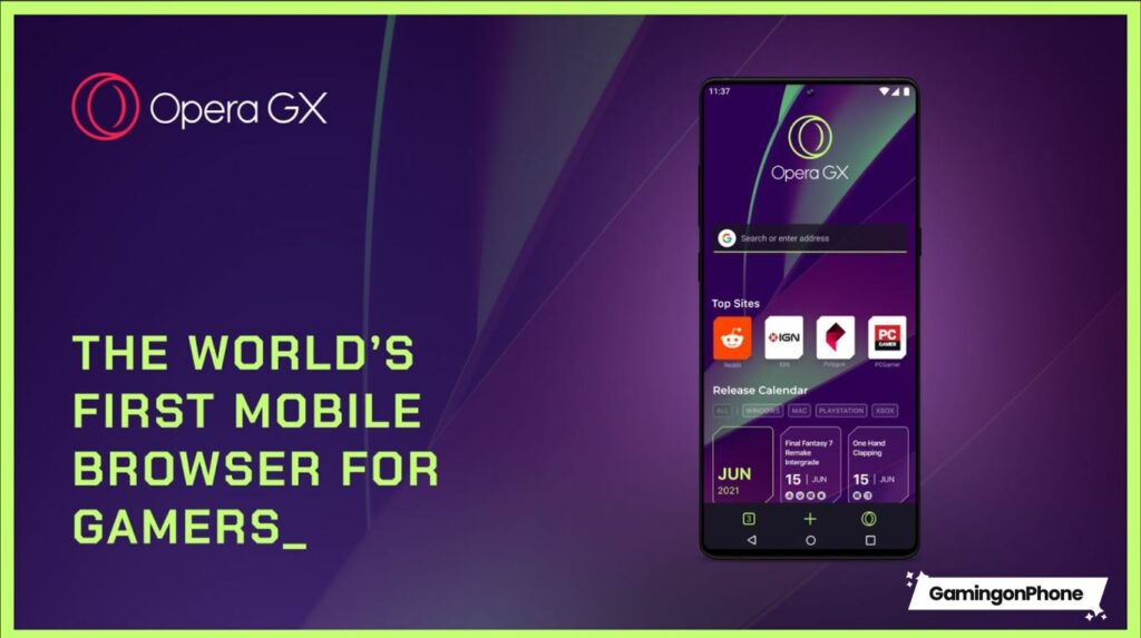 opera gx mobile