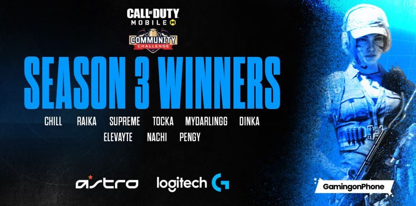 COD Mobile Community Challenge ANZ Champions