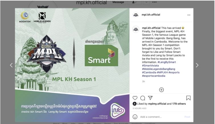 MPL Cambodia announced