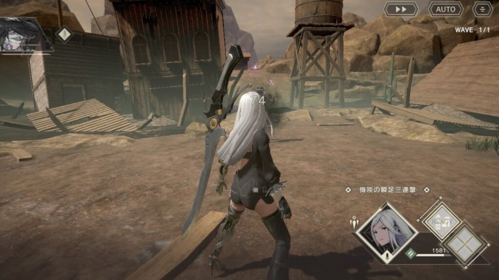 NieR Re[in]carnation game-play