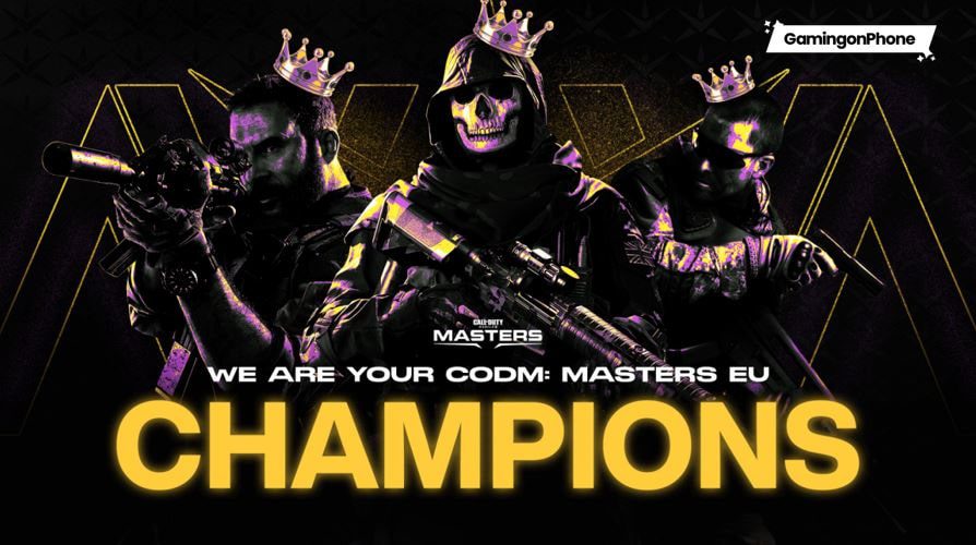 Nova Esports COD Mobile Masters Europe champions 2021