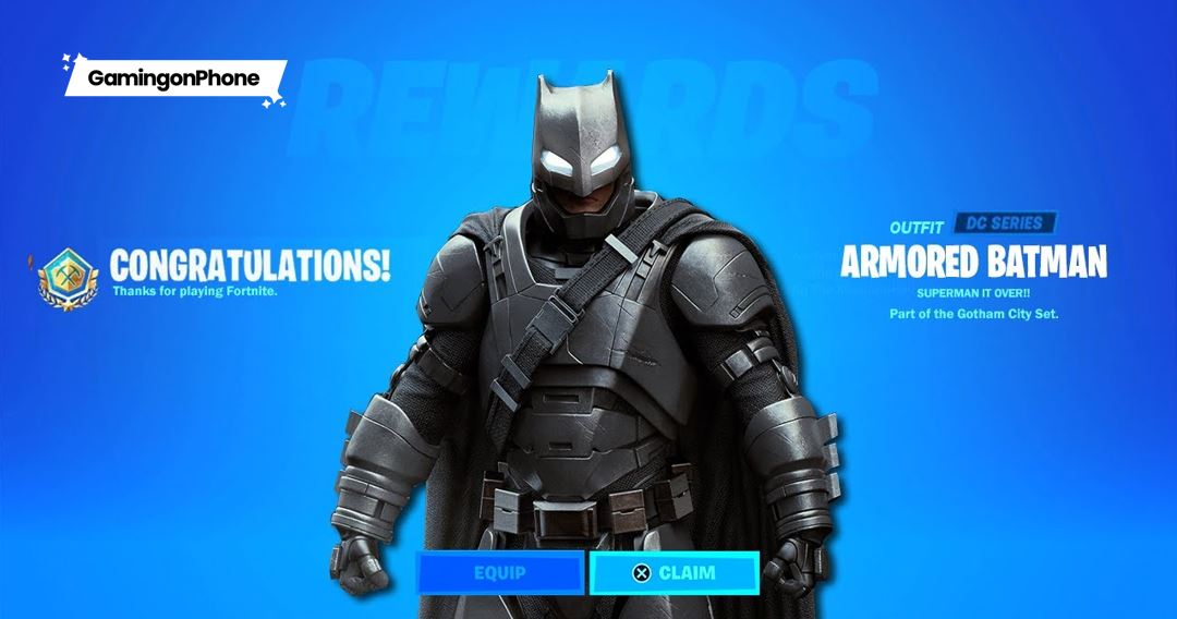 Fortnite Chapter 2 Season 7: How to get the Armored Batman skin