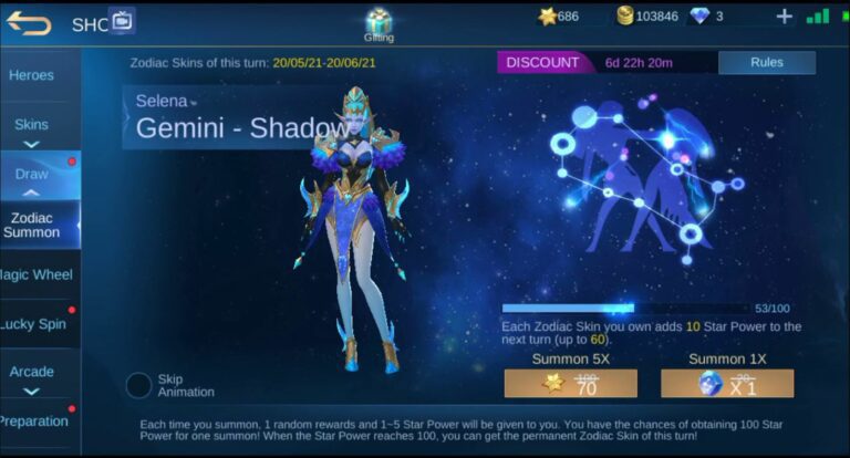 Mobile Legends Zodiac Skins: Complete list, Prices, Dates, How to get