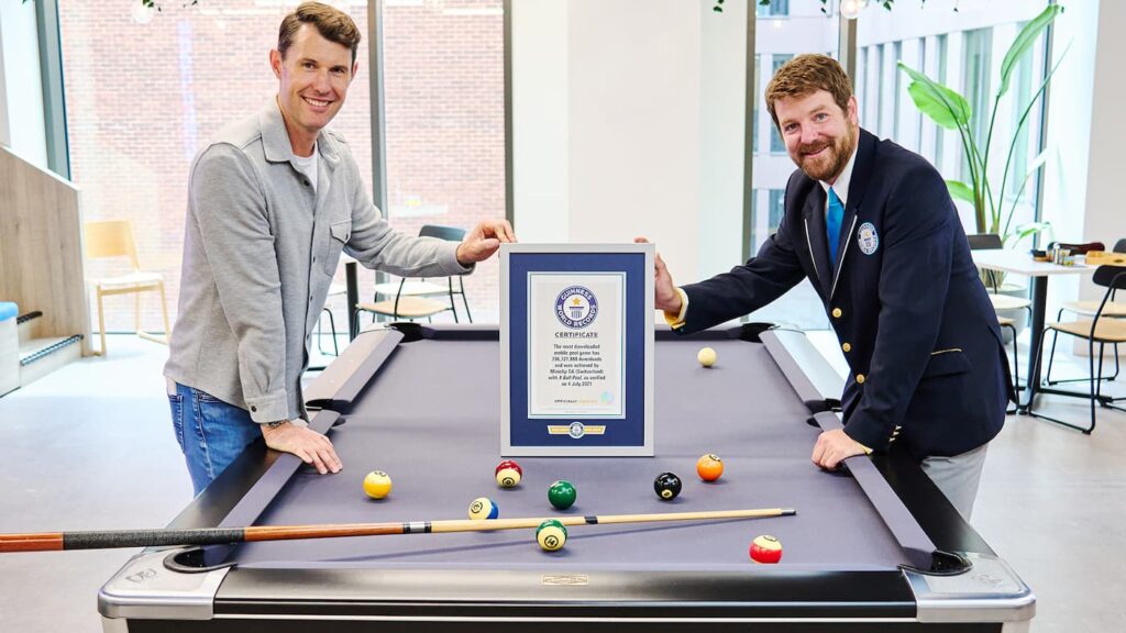  8 ball pool Guinness World Records