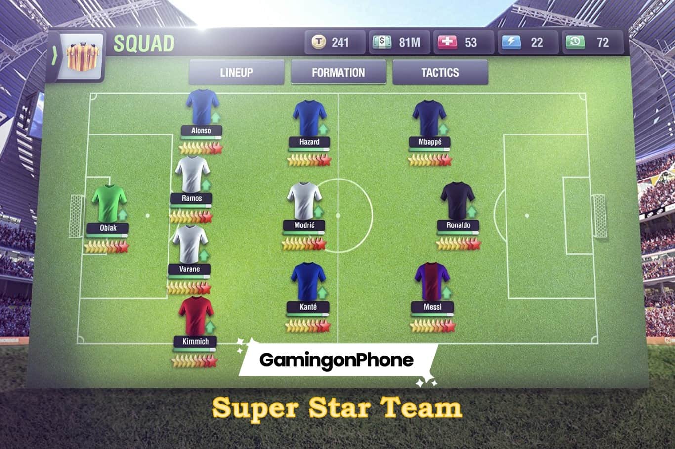 Eleven Team Building Strategy: Tips and tricks to maintain a Super Star team - GamingonPhone