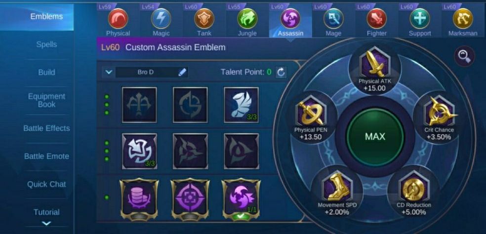 emblem set aulus Mobile Legends Aulus Guide