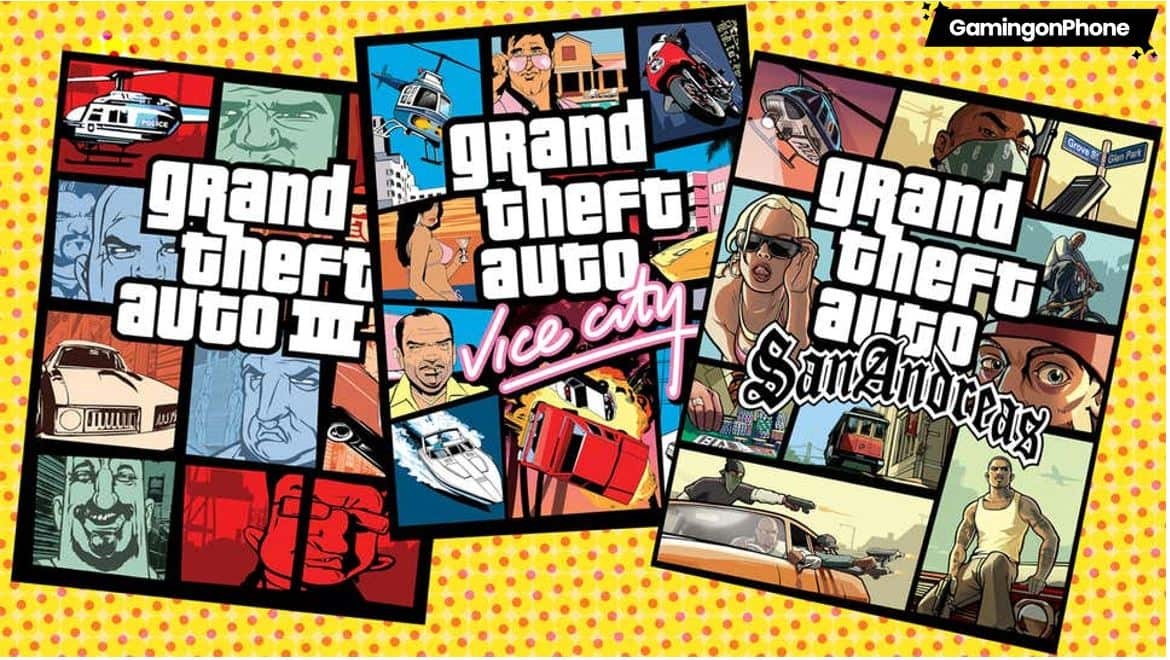 GTA San Andreas - Grand Theft Auto Android - Call of Duty®: Warzone™ Mobile  - Grand Theft Auto: The Trilogy - The Definitive Edition - GTA: Liberty  City Stories - TapTap