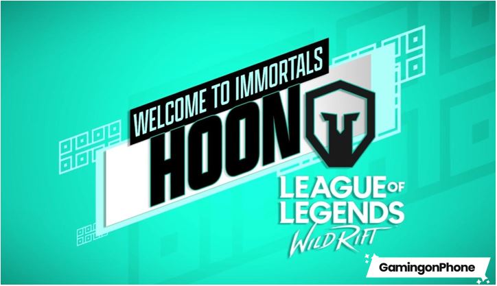 Immortals Wild Rift esports