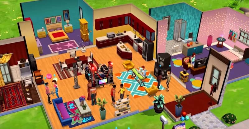 A glimpse of Sims Mobile