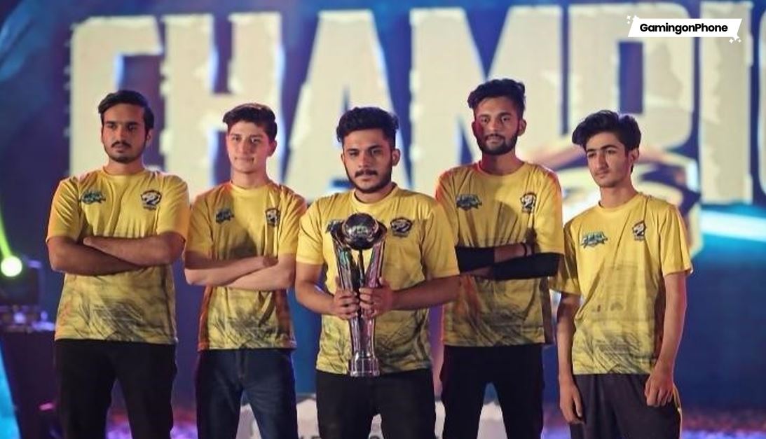 Hotshot Esports wins the Free Fire Pro League Pakistan Season 2