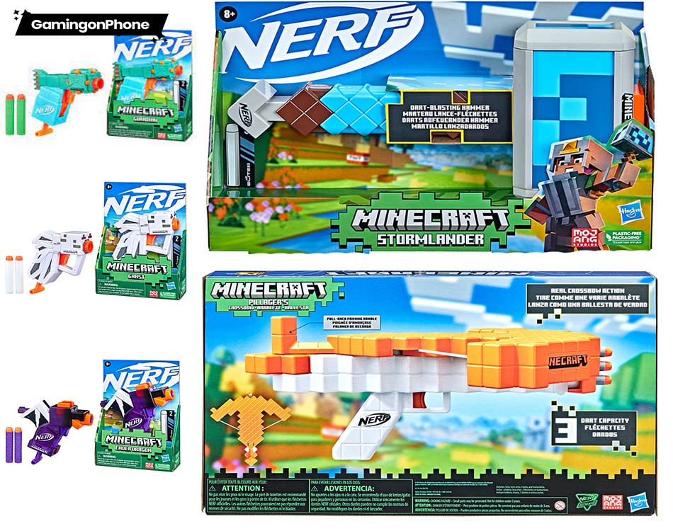 Hasbro debuts Nerf Minecraft blasters - Mojo Nation