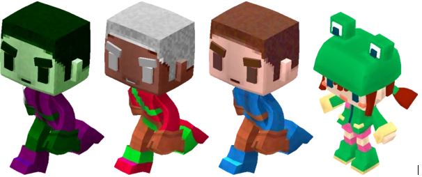 Minecraft'ın ilk npc karakterleri