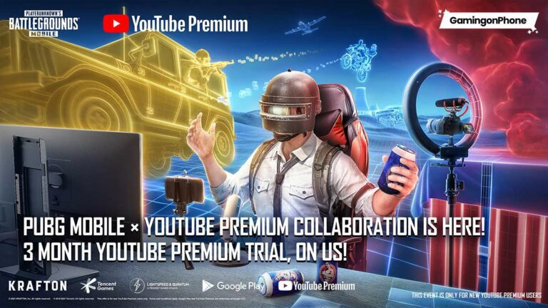 PUBG Mobile X YouTube Premium Collaboration To Offer Exclusive Rewards ...