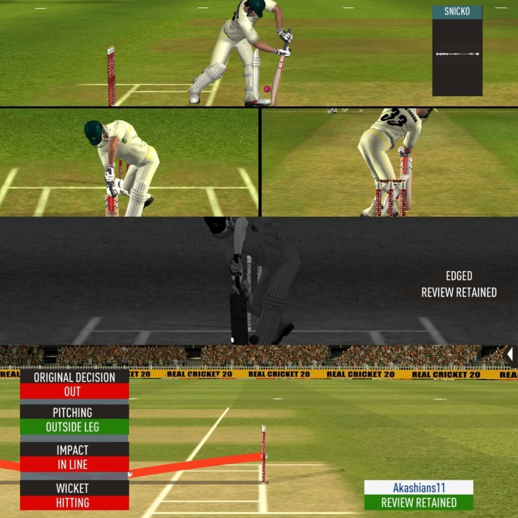 Real Cricket 20 DRS