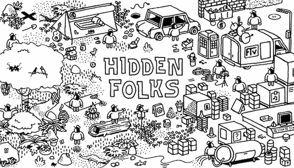 Hidden People-Spielcover