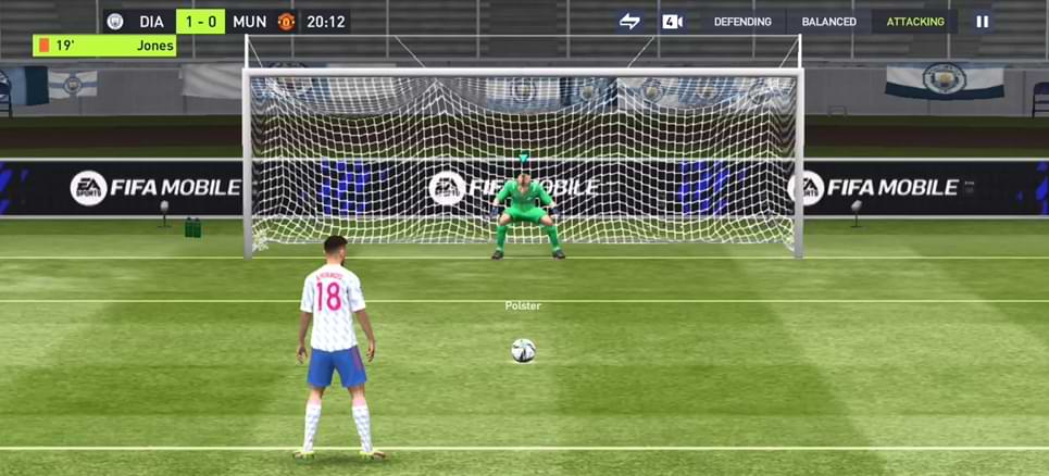FIFA Mobile 22 Beta Penalties