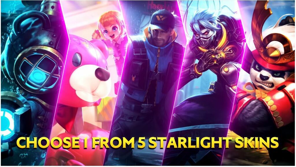 Starlight Painted Skin (Image via Mobile Legends) 