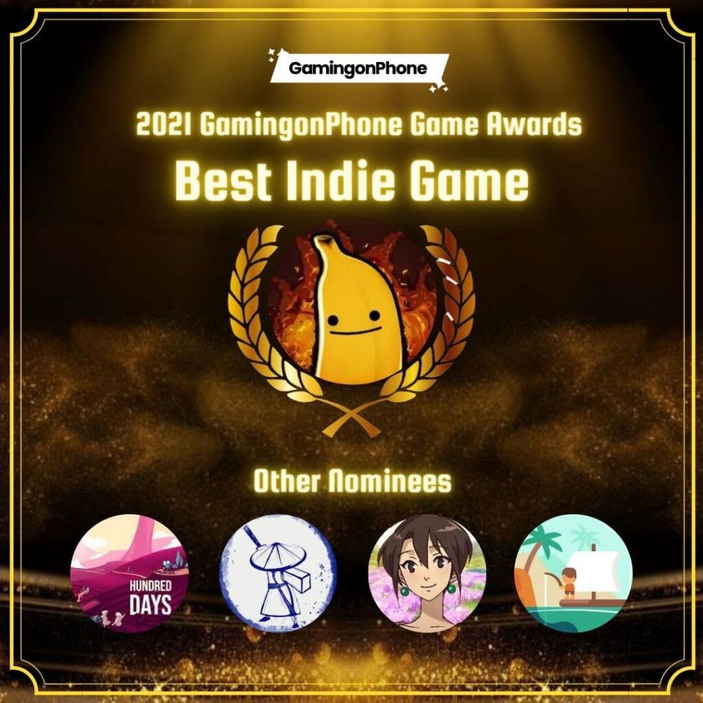 GamingonPhone Game Awards 2021, Best mobile indie game, indie game awards