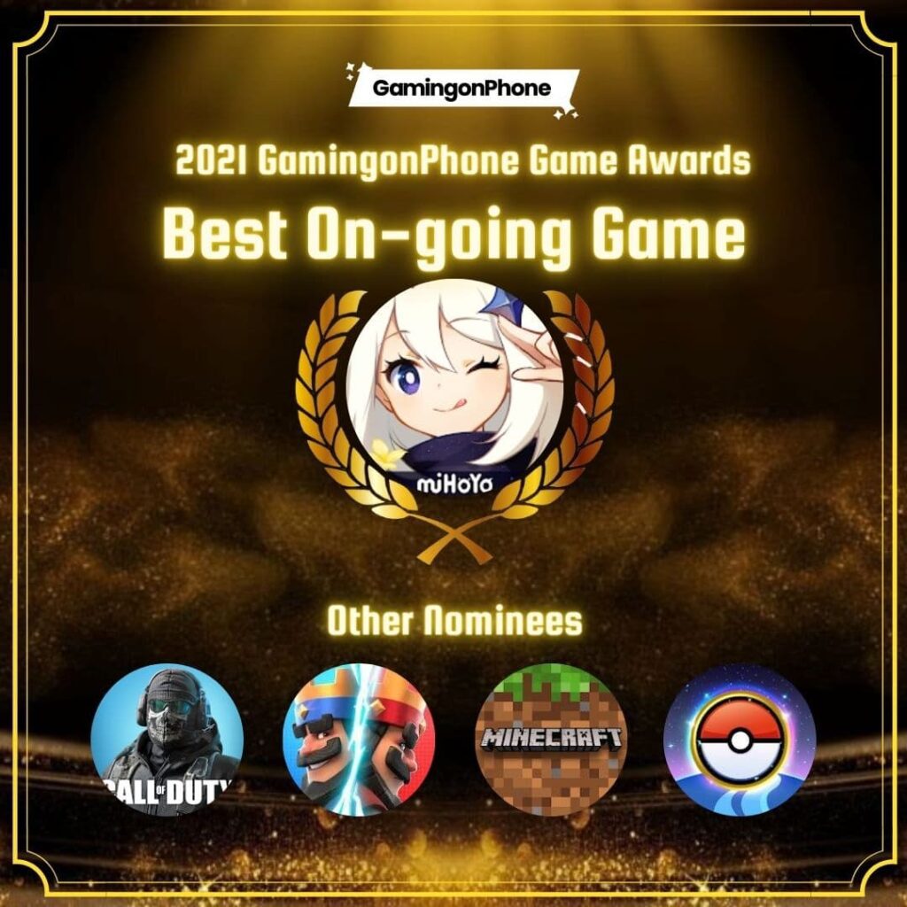 GamingonPhone Game Awards 2021, Best mobile game