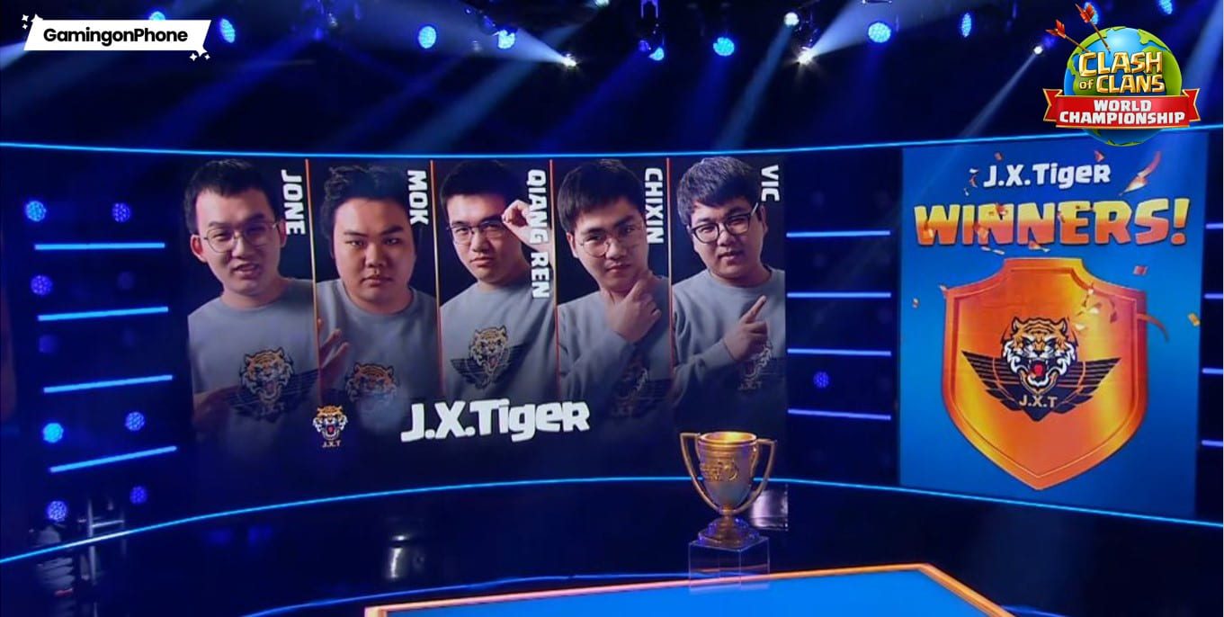 J X Tiger Is Crowned As The Champion Of Clash Of Clans World Championship 21