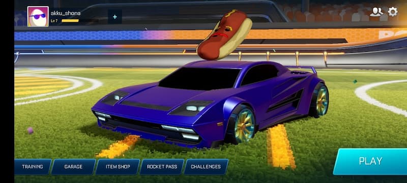 Rocket League Sideswipe redeem rewards - Wideswipe