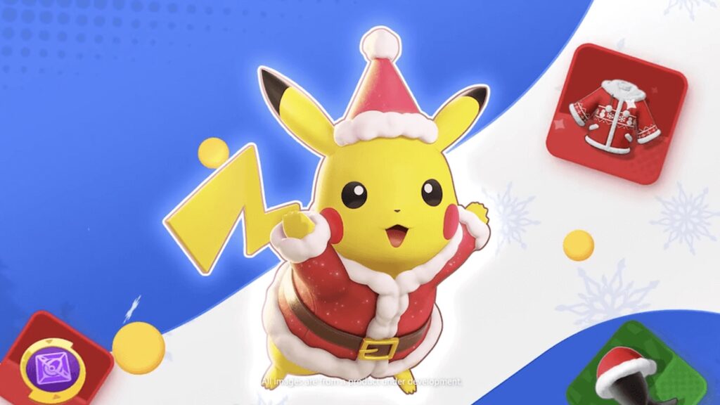 Pokémon Unite Holiday Festivities 2021 update
