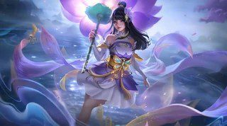 Kagura: Water Lily Mobile Legends самые красивые скины героев