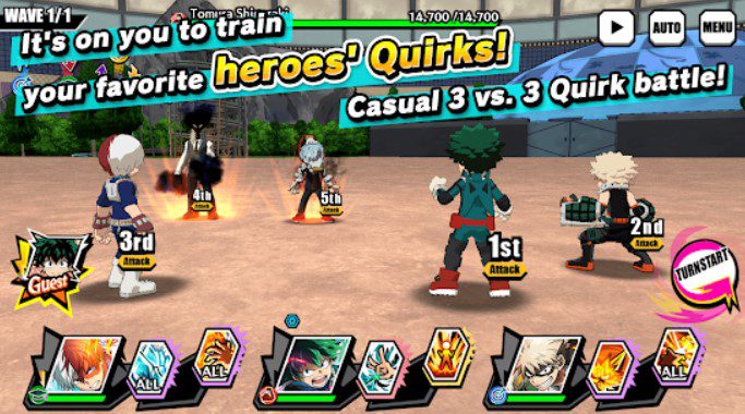 My Hero Ultra Rumble brings MHA to the Battle Royale Genre