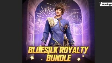 Free Fire Bluesilk Royalty bundle